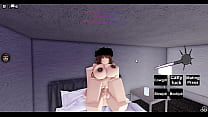 Having sex with sexy my doll in the Roblox sex game